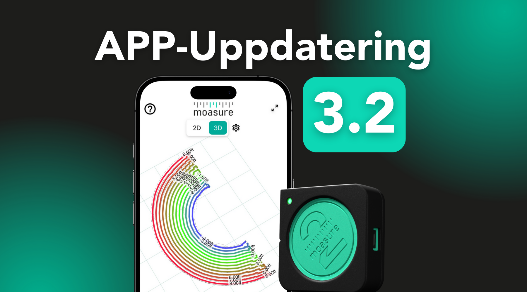 Appuppdatering 3.2: Fler sätt att anpassa mätningar